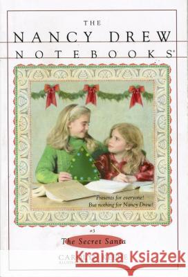 Nancy Drew Notebooks #003: The Secret Santa Carolyn Keene 9780671879471 Simon & Schuster - książka