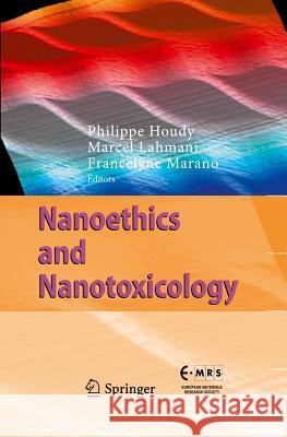 Nanoethics and Nanotoxicology Philippe Houdy Marcel Lahmani Francelyne Marano 9783642201769 Springer - książka