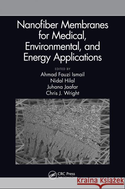 Nanofiber Membranes for Medical, Environmental, and Energy Applications Ahmad Fauzi Ismail Nidal Hilal Juhana Jaafar 9781032239859 CRC Press - książka