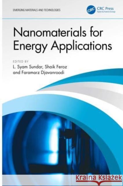 Nanomaterials for Energy Applications  9781032429014 Taylor & Francis Ltd - książka