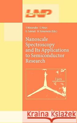 Nanoscale Spectroscopy and Its Applications to Semiconductor Research Michael Carlberg Y. Watanabe S. Heun 9783540433125 Springer - książka