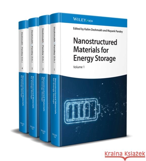 Nanostructured Materials for Energy Storage, 4 Volumes  9783527350674 Wiley-VCH Verlag GmbH - książka