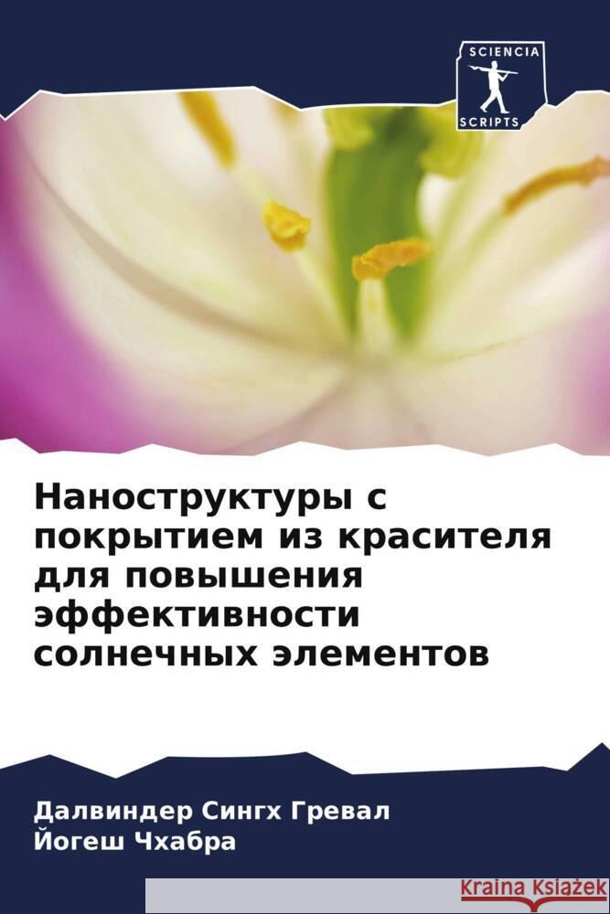 Nanostruktury s pokrytiem iz krasitelq dlq powysheniq äffektiwnosti solnechnyh älementow Grewal, Dalwinder Singh, Chhabra, Jogesh 9786208385668 Sciencia Scripts - książka