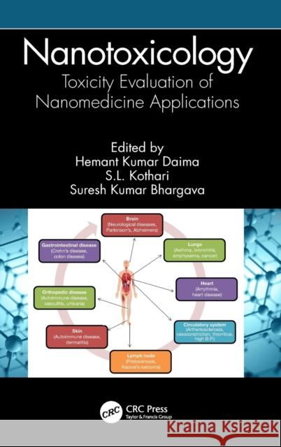Nanotoxicology: Toxicity Evaluation of Nanomedicine Applications Hemant Kumar Daima Shanker Lal Kothari Bhargava Sures 9780367266479 CRC Press - książka