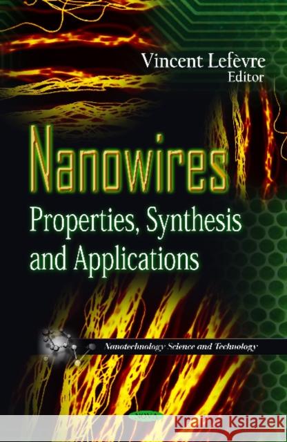 Nanowires: Properties, Synthesis & Applications Vincent Lefèvre 9781614701293 Nova Science Publishers Inc - książka