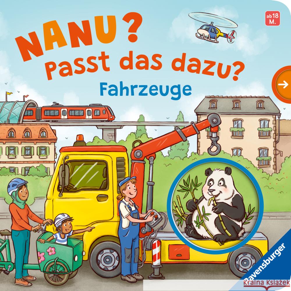 Nanu? Passt das dazu? Fahrzeuge Penners, Bernd 9783473420766 Ravensburger Verlag - książka