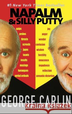 Napalm and Silly Putty George Carlin 9780786864133 Hyperion - książka