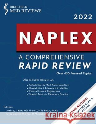 NAPLEX Comprehensive Rapid Review Anthony Busti Craig Cocchio 9780578953182 High-Yield Med Reviews - książka