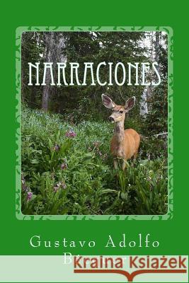 Narraciones Gustavo Adolfo Becquer 9781543220551 Createspace Independent Publishing Platform - książka