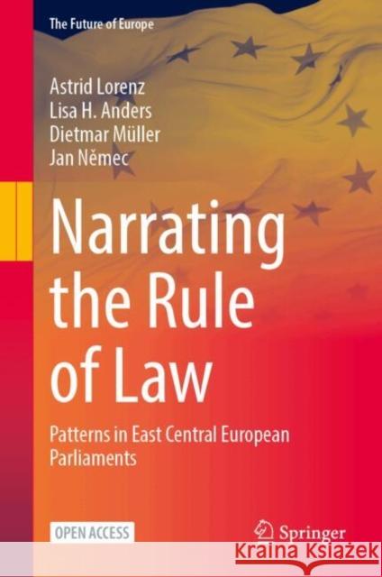 Narrating the Rule of Law: Patterns in East Central European Parliaments Astrid Lorenz Lisa H. Anders Dietmar M?ller 9783031663314 Springer - książka
