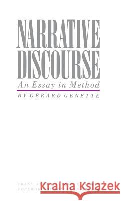 Narrative Discourse Gerard Genette 9780801410994 Cornell University Press - książka