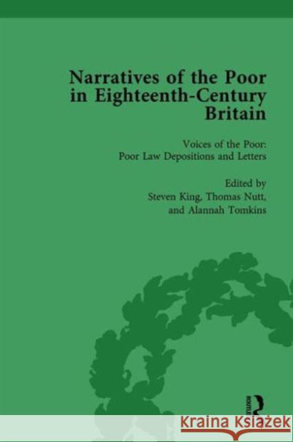 Narratives of the Poor in Eighteenth-Century England Vol 1 Alysa Levene Steven King Alannah Tomkins (Lecturer in History, Un 9781138755468 Routledge - książka