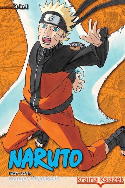 Naruto (3-in-1 Edition), Vol. 19: Includes Vols. 55, 56 & 57 Masashi Kishimoto 9781421591148 Viz Media, Subs. of Shogakukan Inc - książka