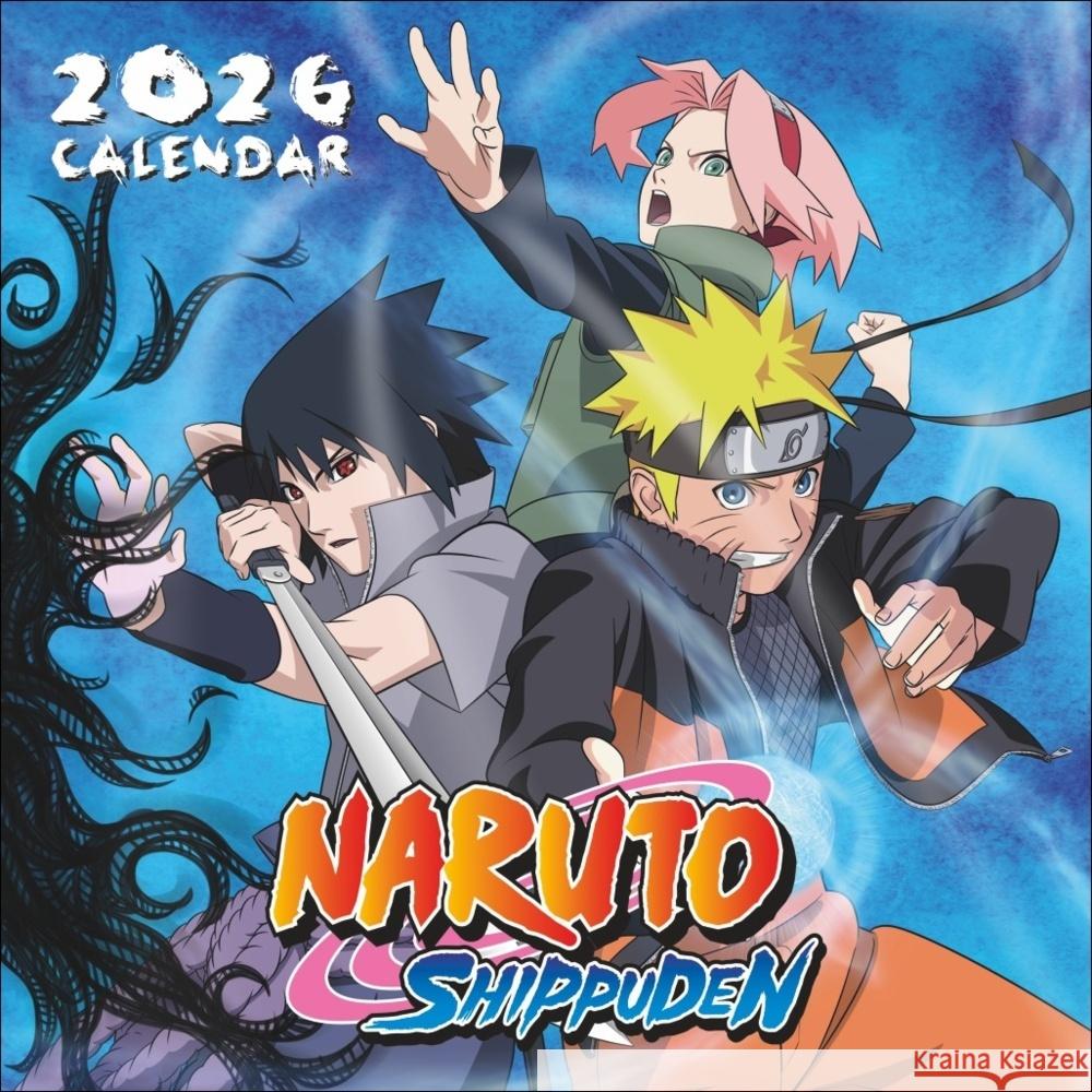 Naruto Broschurkalender 2026  9783840197185 Danilo - książka