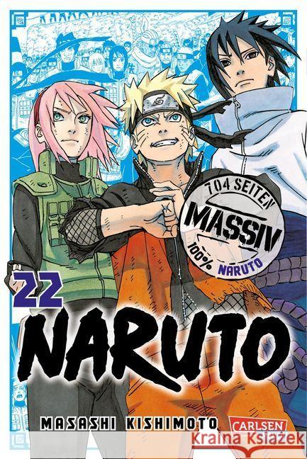 NARUTO Massiv. Bd.22 Kishimoto, Masashi 9783551795489 Carlsen - książka