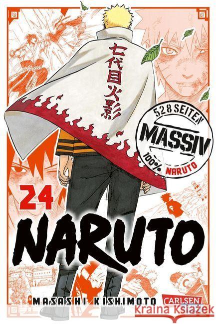 NARUTO Massiv. Bd.24 : Sammelband Kishimoto, Masashi 9783551795502 Carlsen - książka