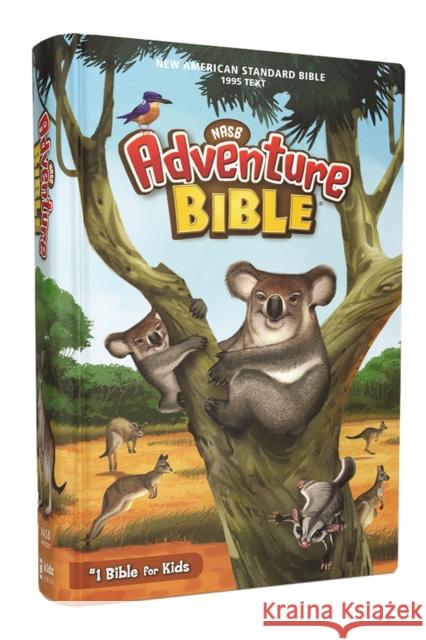 Nasb, Adventure Bible, Hardcover, Full Color Interior, Red Letter Edition, 1995 Text, Comfort Print Lawrence O. Richards 9780310112709 Zonderkidz - książka