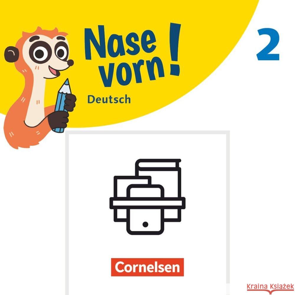 Nase vorn! - Deutsch - Übungshefte - 2. Schuljahr  9783464817698 Cornelsen Verlag - książka