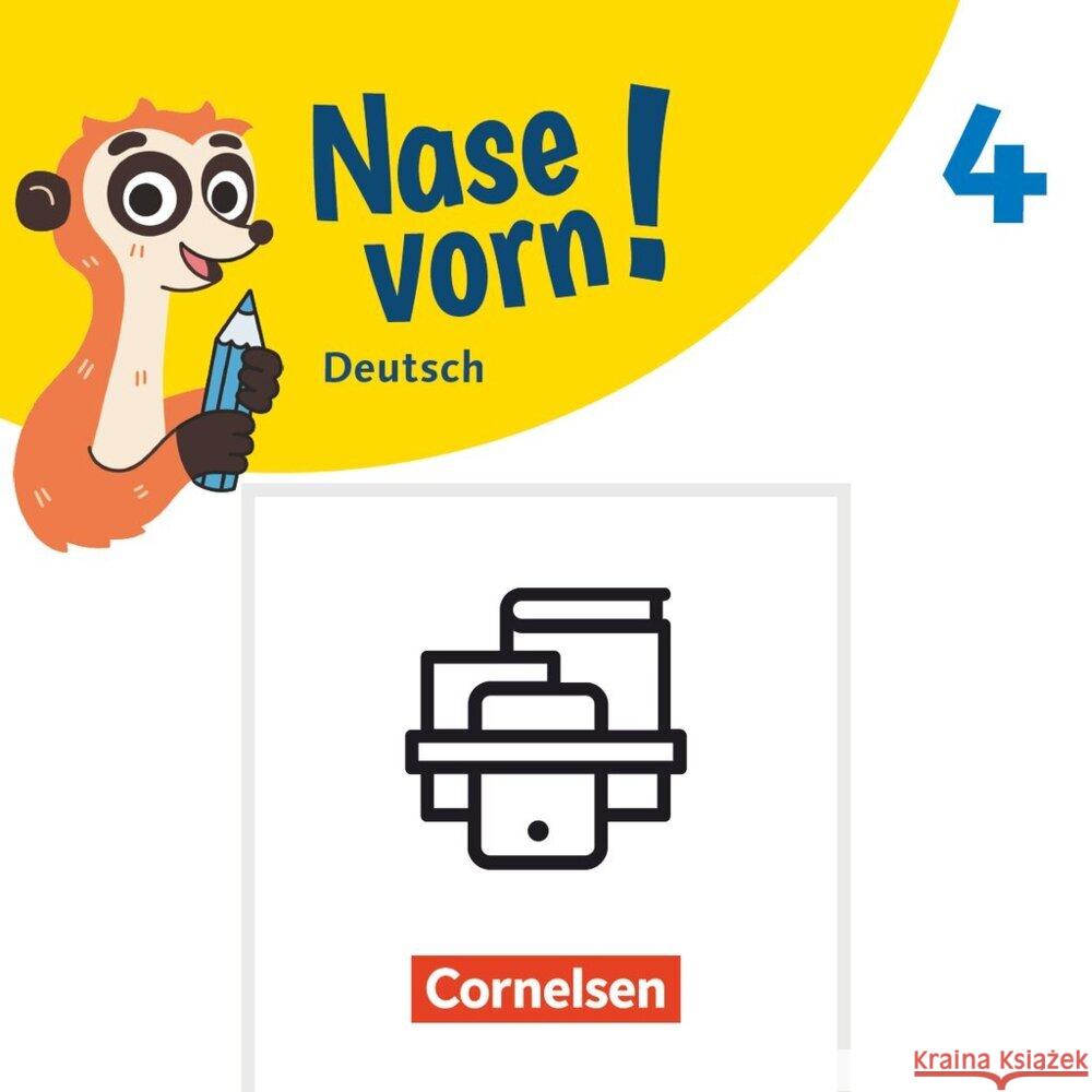 Nase vorn! - Deutsch - Übungshefte - 4. Schuljahr  9783464817711 Cornelsen Verlag - książka