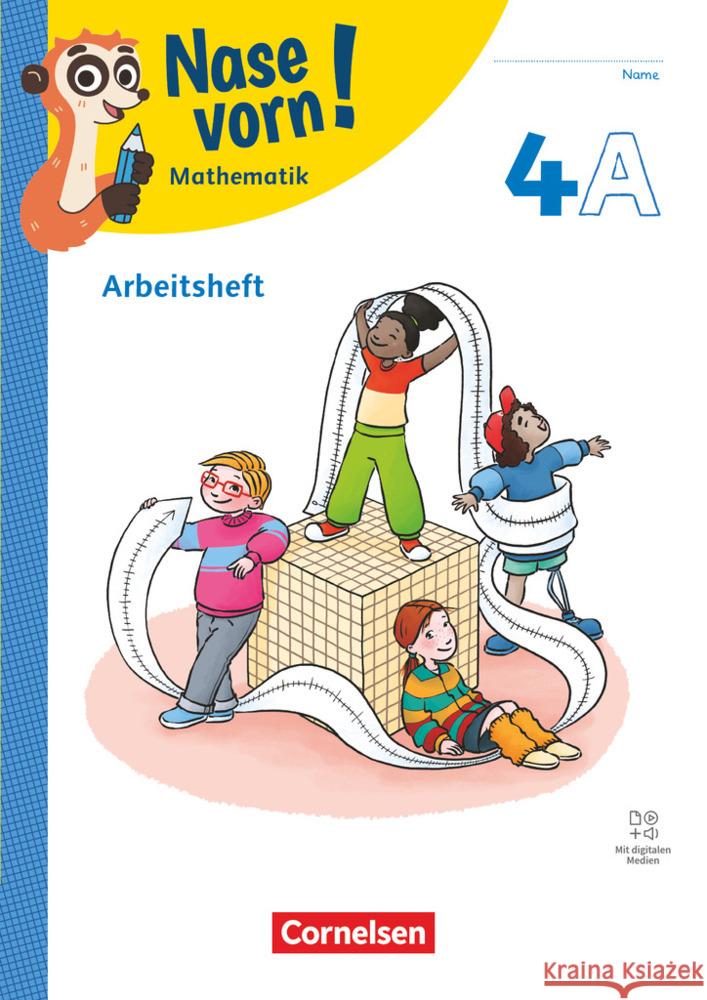 Nase vorn! - Lehrwerk für Mathematik - Ausgabe 2023 - 4. Schuljahr  9783060849529 Cornelsen Verlag - książka