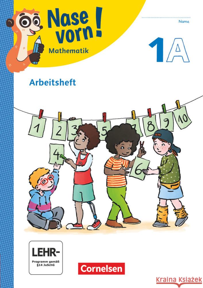 Nase vorn! - Mathematik - Lehrwerk für die Grundschule - 1. Schuljahr  9783060849390 Cornelsen Verlag - książka