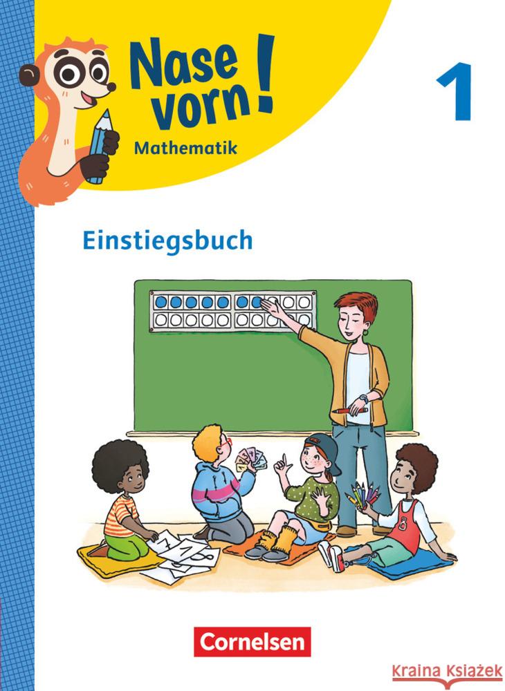 Nase vorn! - Mathematik - Lehrwerk für die Grundschule - 1. Schuljahr  9783060849437 Cornelsen Verlag - książka