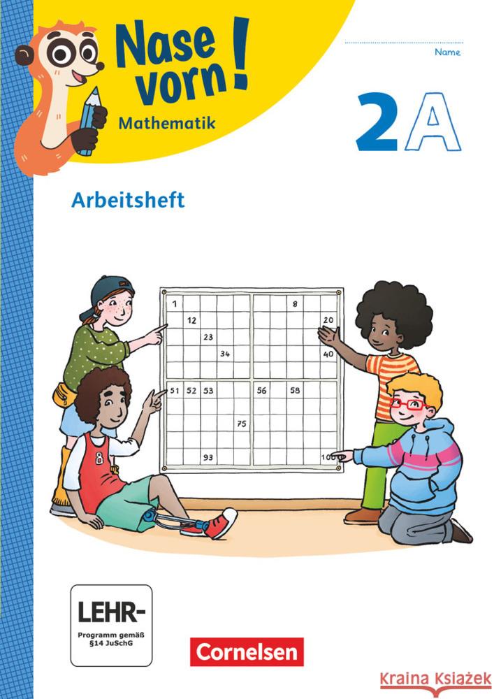 Nase vorn! - Mathematik - Lehrwerk für die Grundschule - 2. Schuljahr  9783060849444 Cornelsen Verlag - książka