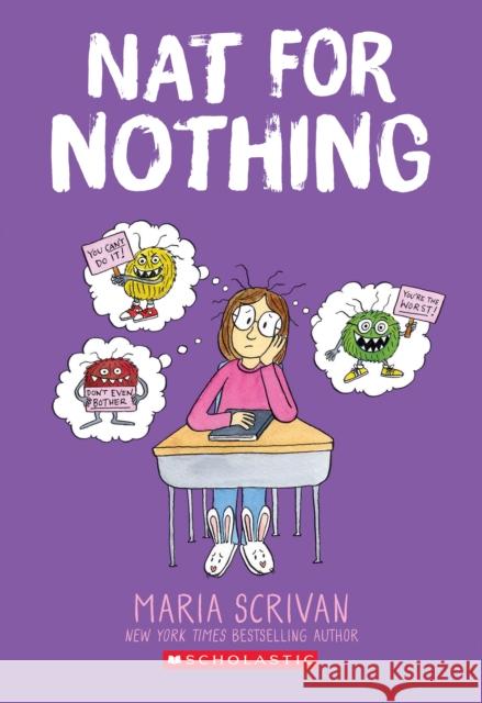 Nat for Nothing: A Graphic Novel (Nat Enough #4) Maria Scrivan Maria Scrivan 9781338715422 Graphix - książka