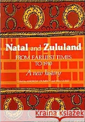 Natal and Zululand from EA Andrew Duminy 9780869806951 University of Kwazulu Natal Press - książka