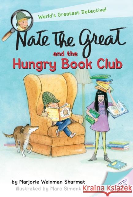 Nate the Great and the Hungry Book Club Sharmat, Marjorie Weinman 9780375845482 Yearling Books - książka