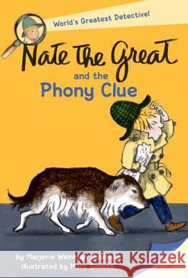 Nate the Great and the Phony Clue Marjorie S. Sharmat Marc Simont 9780440463009 Yearling Books - książka
