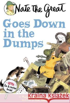 Nate the Great Goes Down in the Dumps Marjorie Weinman Sharmat Marc Simont 9780440404385 Yearling Books - książka