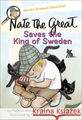 Nate the Great Saves the King of Sweden Marjorie Weinman Sharmat Marc Simont 9780613182690 Tandem Library - książka