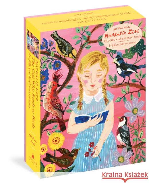 Nathalie Lété the Girl Who Reads to Birds 500-Piece Puzzle Lété, Nathalie 9781648290466 Workman Publishing - książka