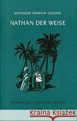 Nathan der Weise Lessing, Gotthold E.   9783872910165 Hamburger Lesehefte - książka