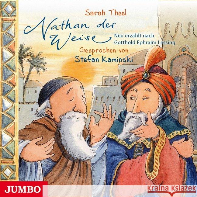 Nathan der Weise, 1 Audio-CD : Neu erzählt nach Gotthold Ephraim Lessing, Lesung. CD Standard Audio Format Lessing, Gotthold Ephraim; Theel, Sarah 9783833737800 Jumbo Neue Medien - książka