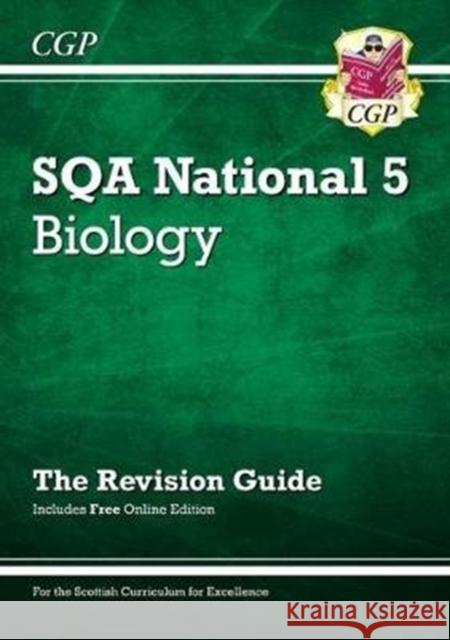 National 5 Biology: SQA Revision Guide with Online Edition CGP Books CGP Books  9781782949916 Coordination Group Publications Ltd (CGP) - książka