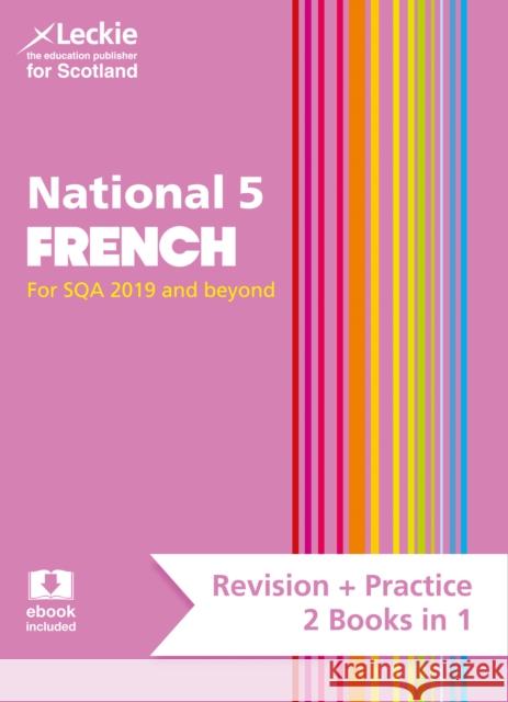 National 5 French: Preparation and Support for Sqa Exams Leckie 9780008435370 HarperCollins Publishers - książka