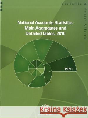 National Accounts Statistics: Main Aggregates and Detailed Tables 2010 United Nations 9789211615555  - książka