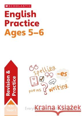 National Curriculum English Practice Book for Year 1 Scholastic 9781407128948 Scholastic - książka