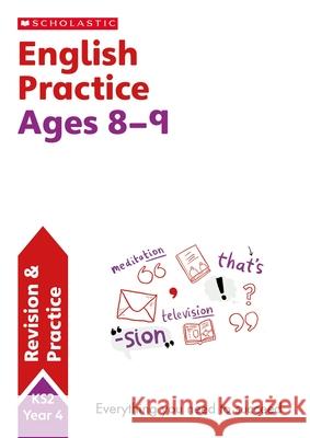 National Curriculum English Practice Book for Year 4 Scholastic 9781407128979 Scholastic - książka