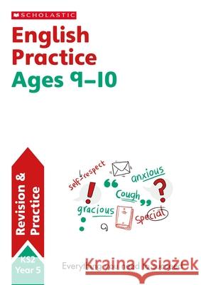 National Curriculum English Practice Book for Year 5 Scholastic 9781407128986 Scholastic - książka