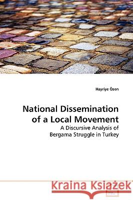 National Dissemination of a Local Movement Hayriye Zen 9783639135633 VDM Verlag - książka