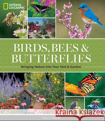 National Geographic Birds, Bees, and Butterflies: Bringing Nature Into Your Yard and Garden Nancy J. Hajeski 9781426217418 National Geographic Society - książka