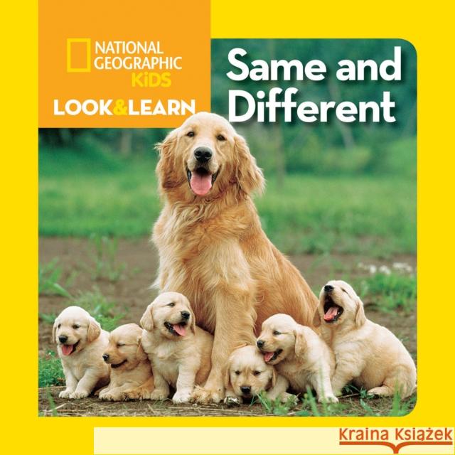 National Geographic Kids Look and Learn: Same and Different National Geographic Kids 9781426309281 National Geographic Society - książka