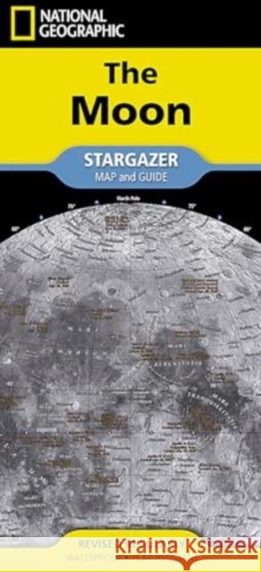 National Geographic Moon Map (Stargazer Folded) National Geographic Maps 9781566959537 National Geographic Maps - książka