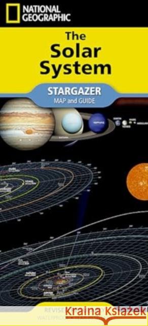 National Geographic Solar System Map (Stargazer Folded) National Geographic Maps 9781566959520 National Geographic Maps - książka