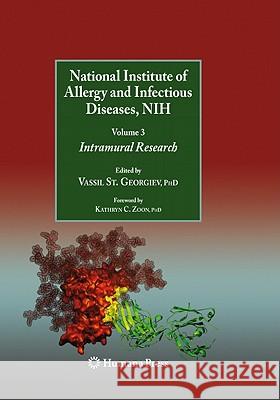 National Institute of Allergy and Infectious Diseases, NIH: Volume 3: Intramural Research Georgiev, Vassil St 9781607615118 Humana Press - książka