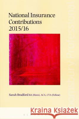 National Insurance Contributions Sarah Bradford 9781780437743 Bloomsbury Publishing PLC - książka