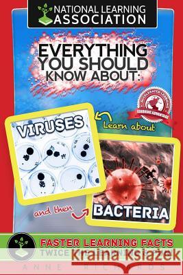 National Learning Association Everything You Should Know About Viruses and Bacteria Faster Learning Facts Richards, Anne 9781984179081 Createspace Independent Publishing Platform - książka